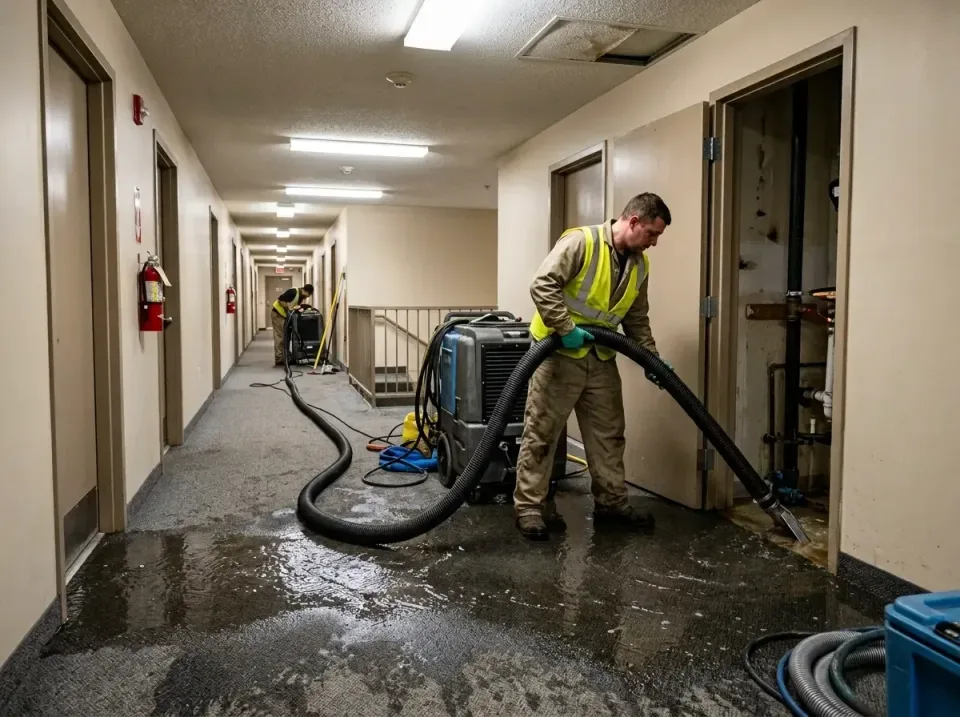 multi-unit-apartment-hallway-f-005 — frequently asked questions, Emergency Burst Pipe Water Extraction & Removal in Chilhowi…